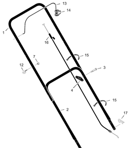Part Location Diagram of 31X10MA Briggs and Stratton PIN-HAIR .38D-.062T